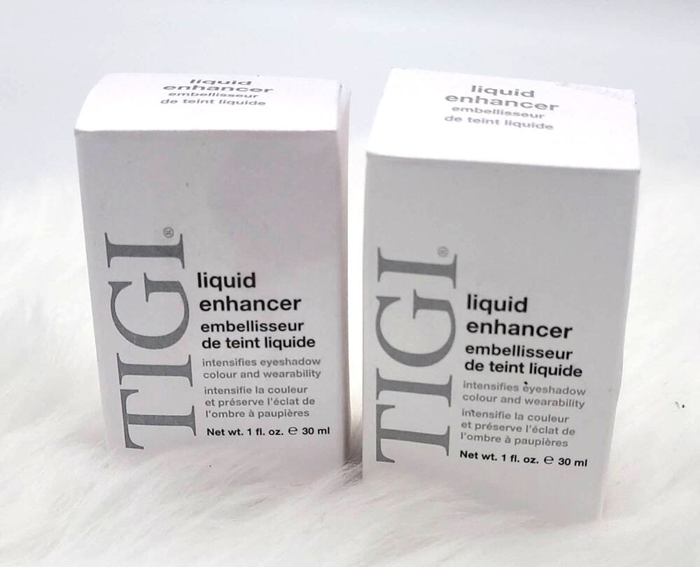 TIGI Liquid Enhancer ~ LOT OF 2 ~ KEEP MAKEUP IN PLACE/ EYESHADOW ENHANCER ~ NEW